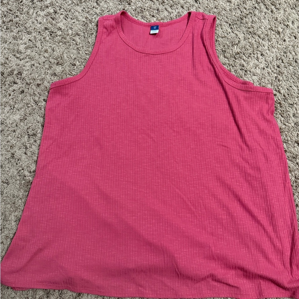 Old Navy Sleeveless Pink Tank Top